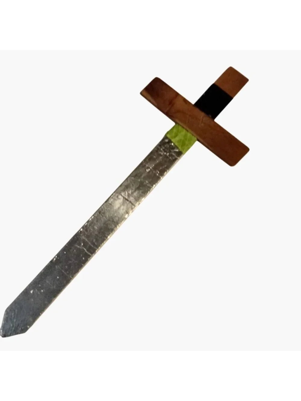 Wooden Sword Handmade Halloween Pirate Knight Costume Prop Primitive Rustic
